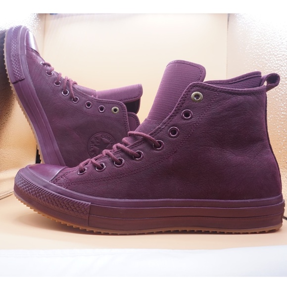 converse chuck taylor all star waterproof leather high top